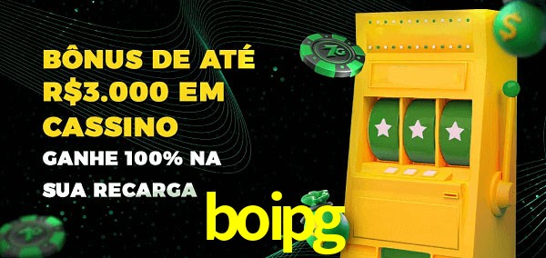 boipg melhor bônus de depósito
